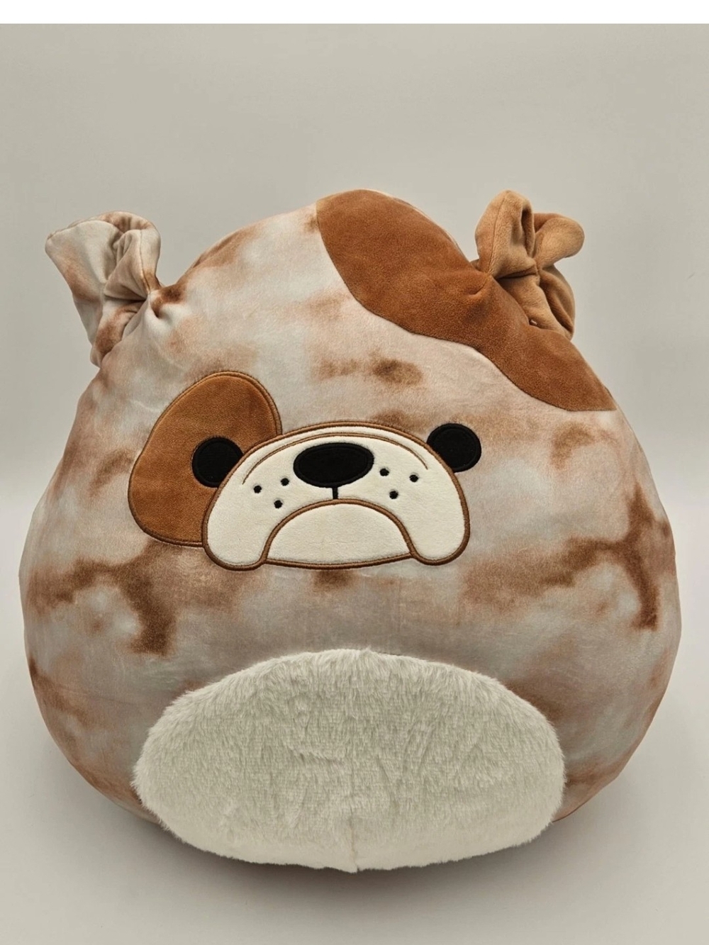 Squishmallows Bronk The Bulldog Dog Plush Pillow - Large